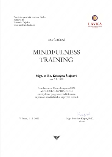 mindfulness training